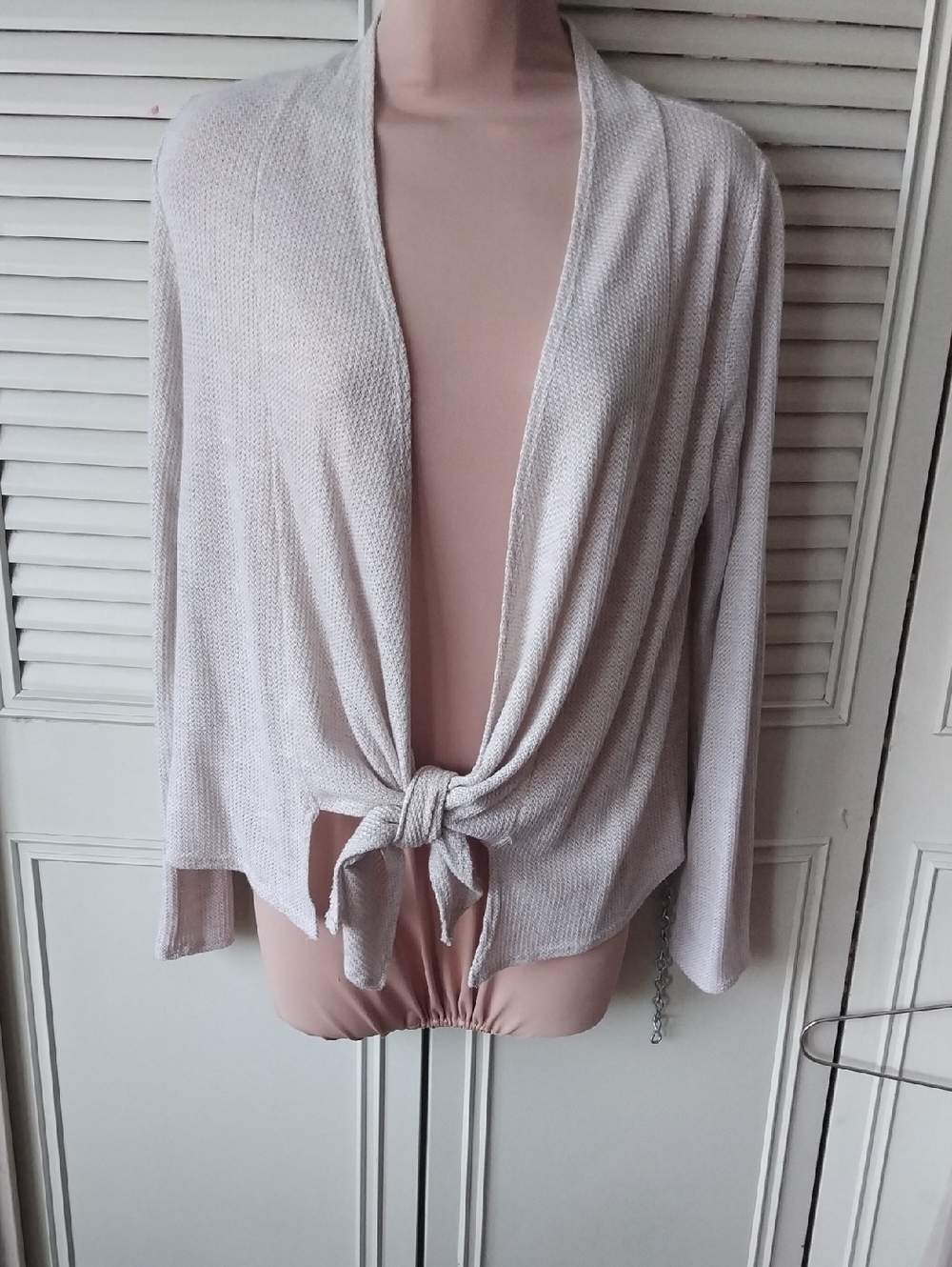 Forever 21  Knit Tie-Front Cardigan